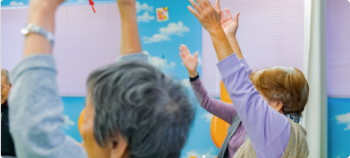 リハビリデイサービスめぐみ　リハビリ風景